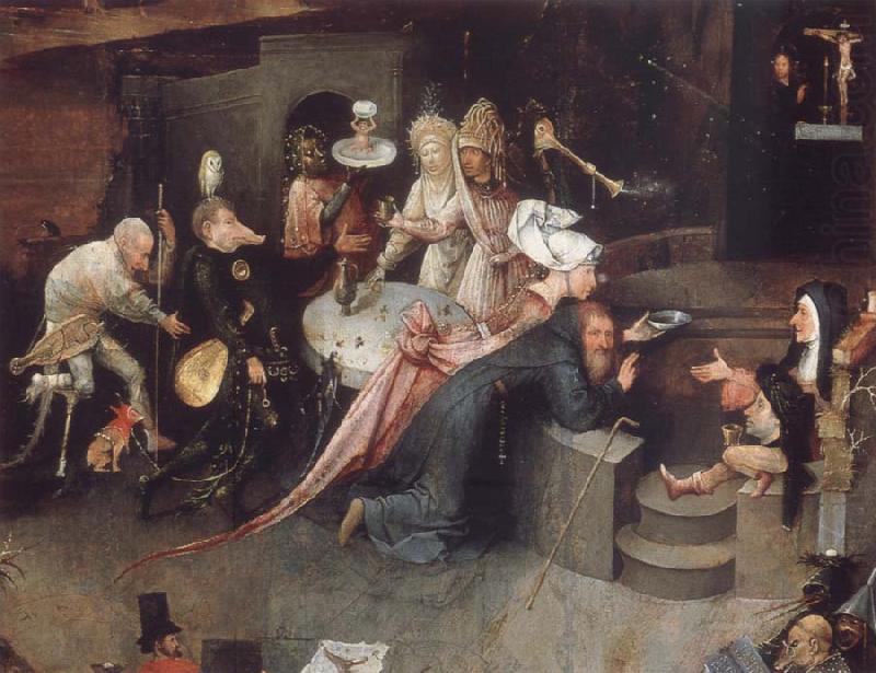 The temptation of the Bl Antonius, BOSCH, Hieronymus